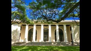 Walking amp Exploring Around Hawaii State Library  Honolulu HI [upl. by Berger]