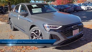 2024 Audi Q8 etron Premium Plus Sport Utility Livermore Pleasanton Dublin Tracy Fremont San Ra [upl. by Atinal]