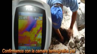 Deteccion de tuberia de drenaje pluvial  y localizacion taponamiento [upl. by Llertnom]