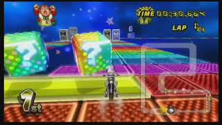 MKWii SNES Rainbow Road xBlue98 [upl. by Nirrol]