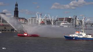 830 Hafengeburtstag  Auslaufparade  Hamburg 2019 [upl. by Enimisaj390]