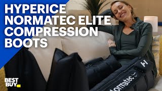 Give soreness the boot with Hyperice Normatec Elite Compression Boots [upl. by Oettam]