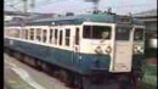 90年代のJR  中央本線 115系スカ色 霜取りパンタ搭載6連 [upl. by Mlohsihc]