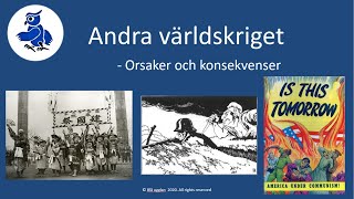 Andra världskriget  Orsaker och konsekvenser [upl. by Llerrah]