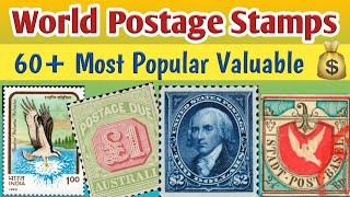 Most Popular Stamps Worldwide  For Advanced Collection  Most Expensive Postage Stamps [upl. by Heath]