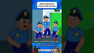 Noob Policeman Punya anak kembar Tapi ngga tau funny dubbing roblox skibiditoilet minecraft [upl. by Ellerihs95]