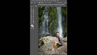 how to remove an object from a photo in photoshop [upl. by Nealey950]