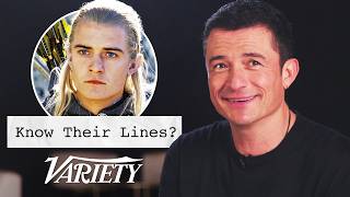 Does Orlando Bloom Know Lines From His Most Famous Movies [upl. by Viddah]