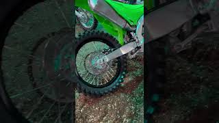 2024 KX 450 on the Kawasaki standkx450 kx450f kawasakikx450 kawasakikx450f [upl. by Berman394]