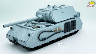 COBI2559 💥 PANZER VIII quotMAUSquot 💥 FULL PRINTED [upl. by Elsi13]