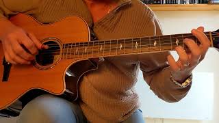 Le Poinçonneur des Lilas Serge Gainsbourg Fingerstyle guitare [upl. by Nerreg]