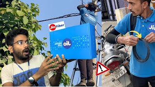 Jio Fiber Installation 399 Postpaid Plan  FREE Router Installation Charges Speed  Full Details [upl. by Dust454]