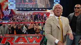 Ric Flair Farewell Address Pt2 RAW Mar 312008 [upl. by Enitsrik]