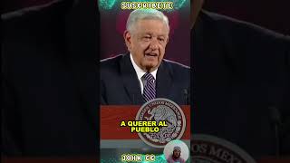 AMLO Ultimo mensaje en la MAÑANERA shortsvideo amlo ultimo mañaneraamlo [upl. by Handal988]