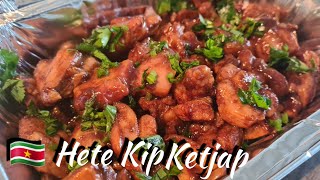 🇸🇷 Surinaamse Hete Kip Ketjap BroodbelegSurinamese Spicy Soy sauce Chicken [upl. by Narut150]