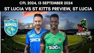 St Lucia Kings vs St Kitts amp Nevis Patriots Match Prediction  CPL 2024 Prediction [upl. by Yram433]