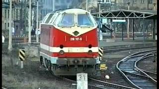 Endzeitstimmung auf der Eisenbahnstrecke Greiz  Neumark 28März 1997 amp 31Mai 1997 [upl. by Hulen]