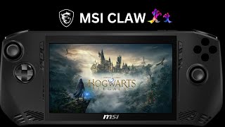 MSI Claw Ultra 5 135H  Hogwarts Legacy  720p 25W [upl. by Durwin]