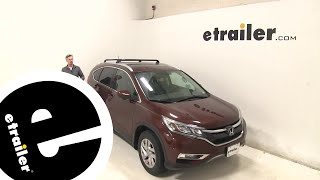 etrailer  RhinoRack RVP Roof Rack Installation  2016 Honda CRV [upl. by Hanzelin]