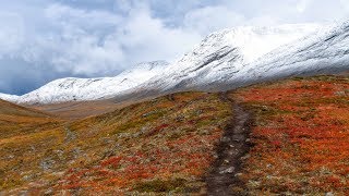 Autumn in Swedish Lapland  Nikkaluokta to Abisko [upl. by Giffard]