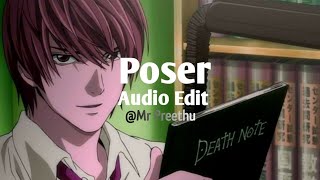 Poser Instrumental Edit Audio 3D Version [upl. by Amek]