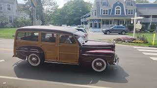 Woodies in the cove car parade 2024 Maine [upl. by Ailisec]