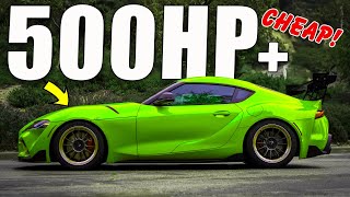 500HP Supra Is Cheap And Easy [upl. by Wiburg]