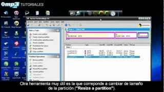 Cómo crear particiones de disco sin formatear con Norton Partition Magic  Tutorial  Mp3es [upl. by Eiramanitsirhc]