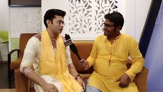 Tirtha Raj Bose  Achena Uttam  Exclusive Interview  Anando Sangbad Live [upl. by Ymmak998]