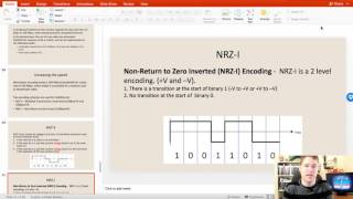 Network Encodings Manchester MLT3 amp NRZI [upl. by Tselec803]