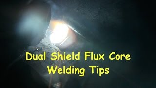 Dual Shield Flux Core Welding Basics [upl. by Aicats351]