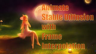 Animate Images using AI with Frame Interpolation for Large Motion [upl. by Toms]