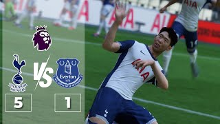 EA SPORTS FC 25 Tottenham Hotspurs vs Everton 51 Premier League 20242025 [upl. by Mansur]