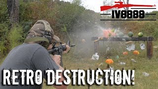 Brownells Retro XM177E2 DESTRUCTION [upl. by Lipps]