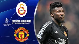 Galatasaray vs Manchester United Extended Highlights  UCL Group Stage MD 5  CBS Sports Golazo [upl. by Damour]