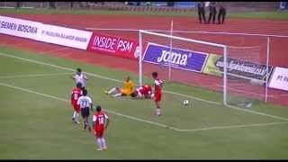 ILIJA SPASOJEVIC goal vs PSM Makassar 02022014 [upl. by Manton]