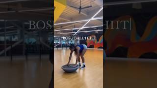 BOSU Ball HIIT 😅 bosu bosuball fitness hiit [upl. by Shani]