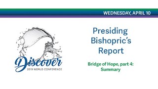 Presiding Bishoprics report Bridge of Hope  Summary [upl. by Ettennig999]