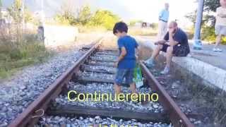 RIAPRITE LA FERROVIA AVELLINO  ROCCHETTA  FlashMob alla stazione di Campo di Nusco [upl. by Jordon]