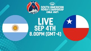 Argentina v Chile  Full Basketball Game  FIBA South American Womens Championship 2024 [upl. by Enier101]