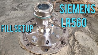 SIEMENS LR560 Rader typ Level Transmitter full setup by e and i [upl. by Annice]