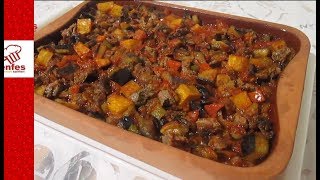 Fırında Patlıcanlı Kebab Tarifi Enfes Yemek Tarifleri [upl. by Epuladaugairam]