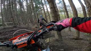 Tong Enduro Practice Parkwood offroad Hard Enduro Raw full lap [upl. by Oetam]