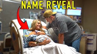 LaBrant Family Baby 5 Official Name Reveal [upl. by Flan663]