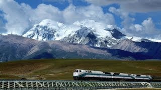 TIBET  TRAIN du TOIT du MONDE [upl. by Eisor536]