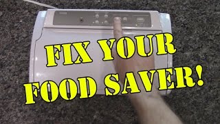 FoodSaver doesnt vacuum Try this test [upl. by Nortad765]