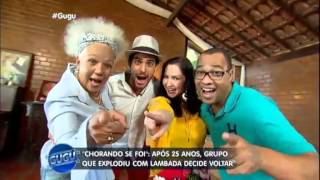 Kaoma Chorando se Foi 2015 Programa Gugu [upl. by Hourigan]