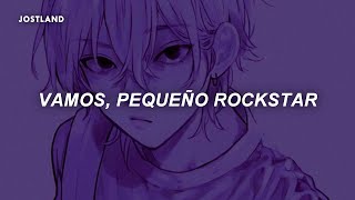 go little rockstar tiktok  SALES  pope is a rockstar Letra en Español [upl. by Nuli]