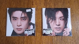 Unboxing NCT 127 Fact check  Yuta and Jaehyun Exhibit versions [upl. by Airotnahs117]