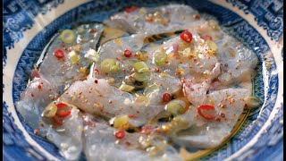 Recipe Rockfish Crudo with Thai Flavors [upl. by Areek]